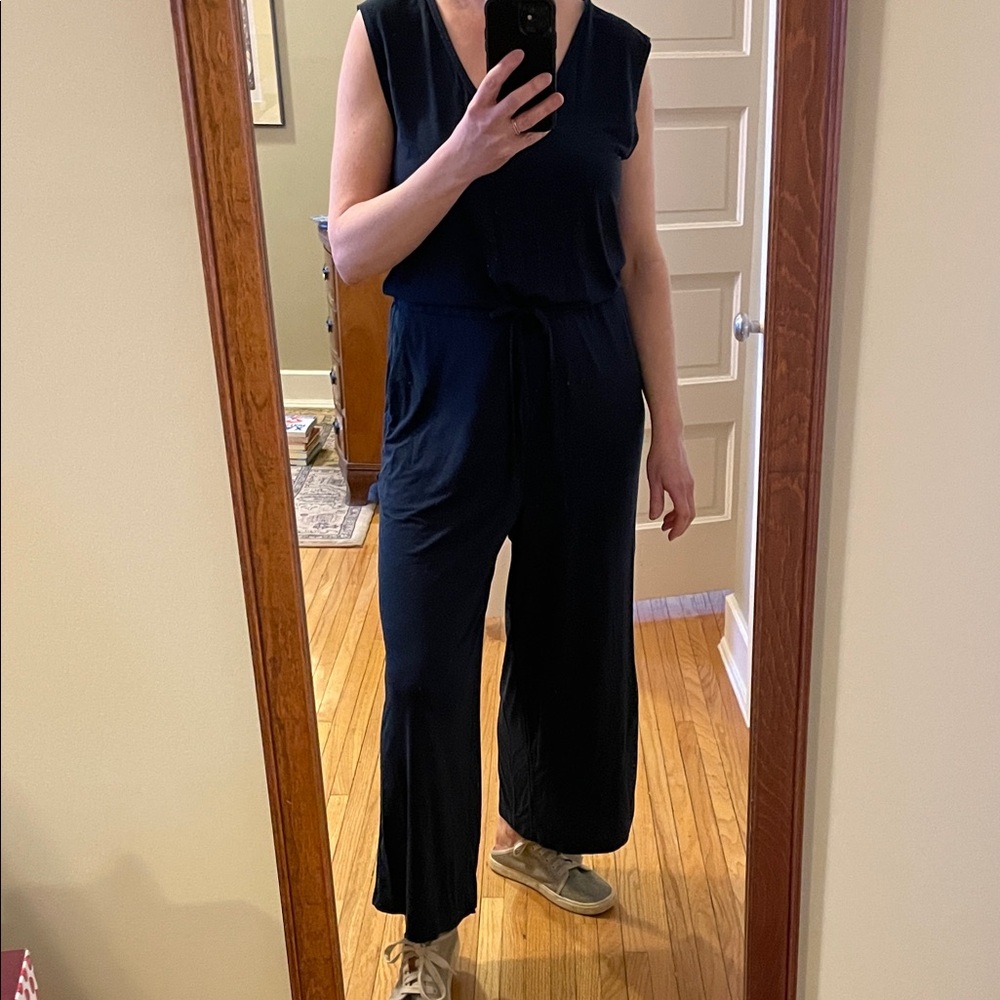 Elegant Navy Kit & Ace Jersey Jumpsuit